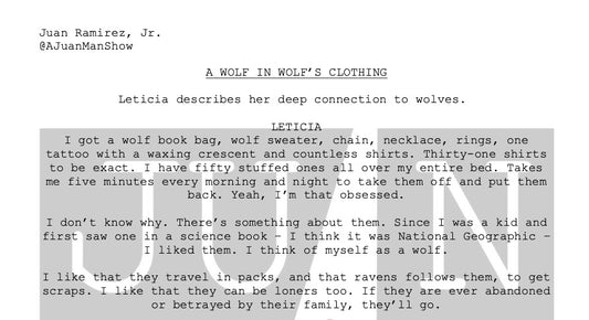 WOMEN+ (13-17) A WOLF IN WOLF'S CLOTHING