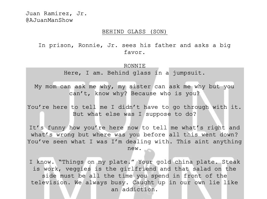 MEN+ (18-25) BEHIND GLASS