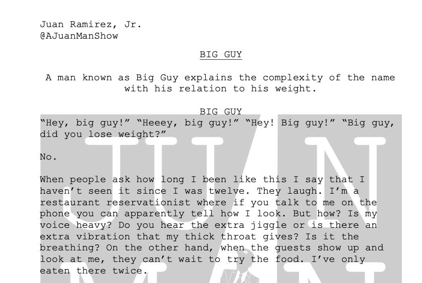 MEN+ (26-35) BIG GUY