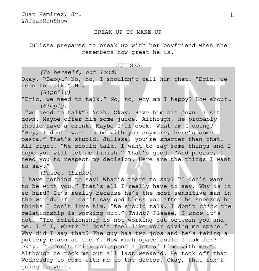 WOMEN+ (26-35) BREAK UP TO MAKE UP