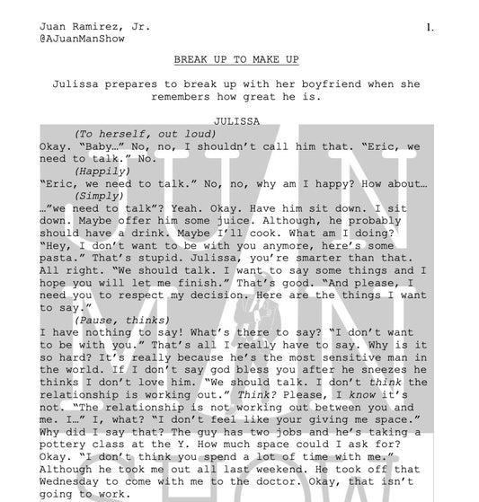 WOMEN+ (26-35) BREAK UP TO MAKE UP