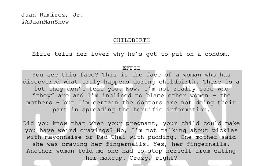 WOMEN+ (18-25) CHILDBIRTH