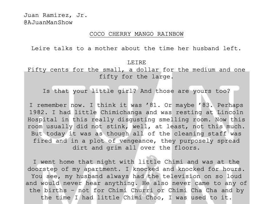 WOMEN+ (56-65) COCO CHERRY MANGO RAINBOW (Latina Diaspora)