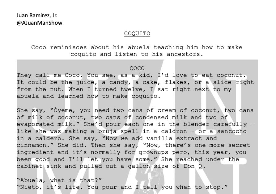 MEN+ (65+) COQUITO (Latino Diaspora)