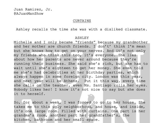 WOMEN+ (08-13) CURTAINS