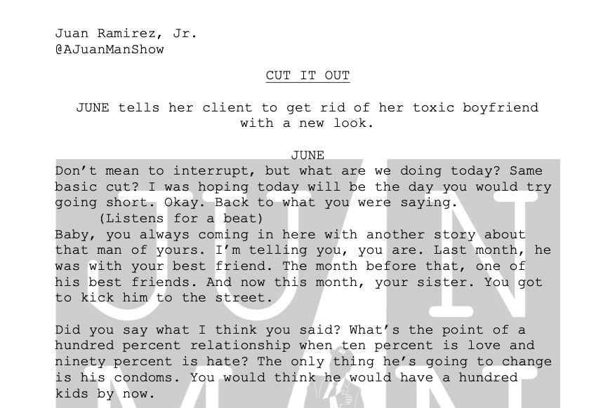 WOMEN+ (56-64) CUT IT OUT