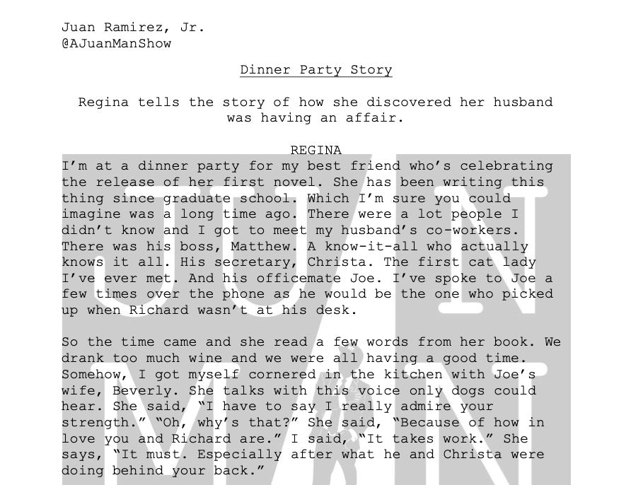 WOMEN+ (65+) DINNER PARTY STORY