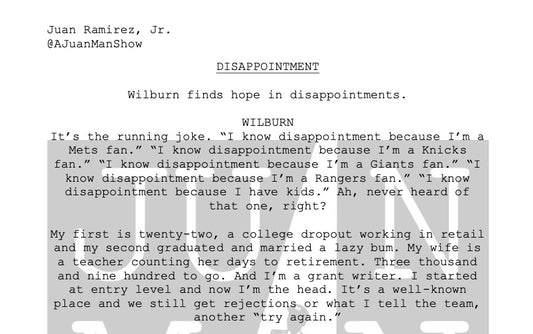 MEN+ (36-55) DISAPPOINTMENT