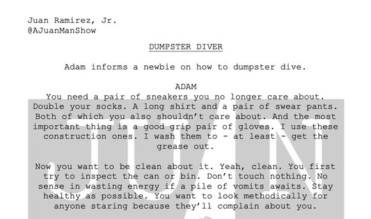 MEN+ (36-55) DUMPSTER DIVER