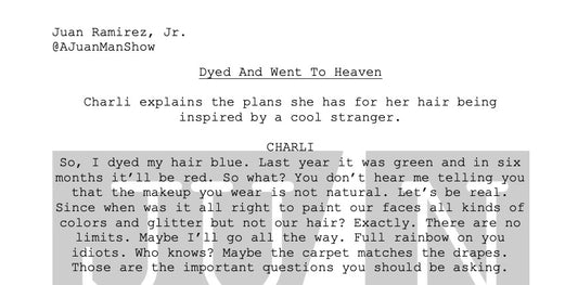 WOMEN+ (18-25) DYED AND WENT TO HEAVEN