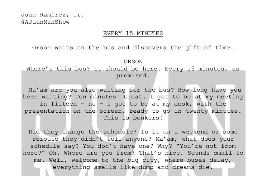 MEN+ (36-55) EVERY 15 MINUTES