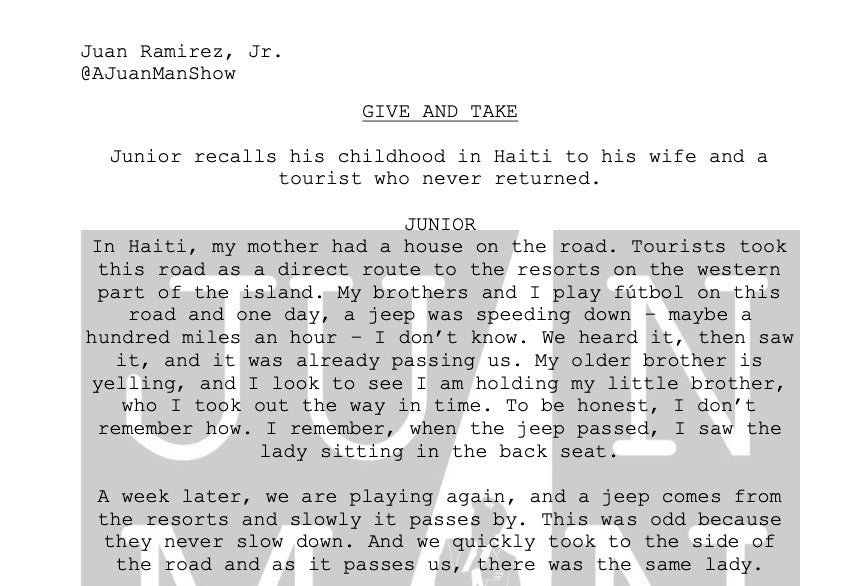 MEN+ (56-64) GIVE AND TAKE (HAITIAN)