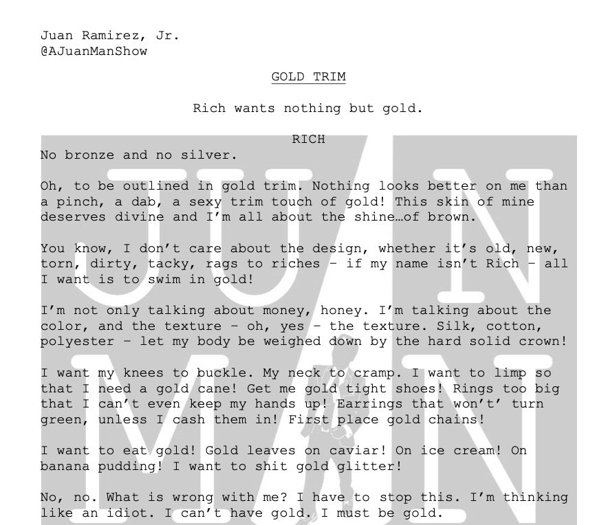 MEN+ (18-25) GOLD TRIM