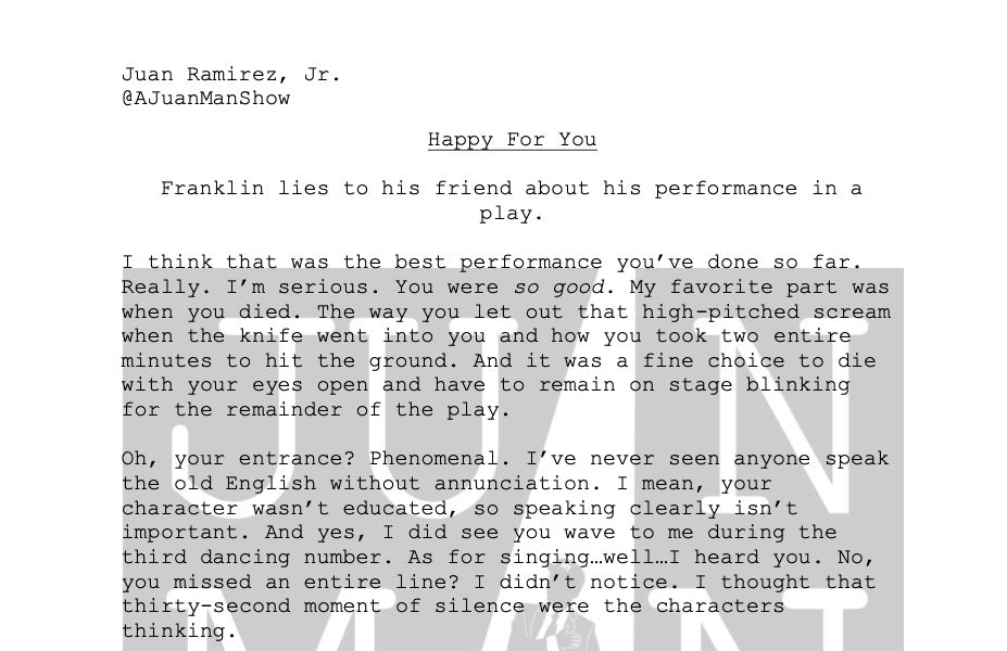 MEN+ (36-55) HAPPY FOR YOU