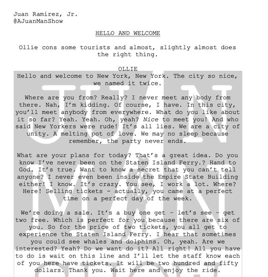 MEN+ (36-55) HELLO AND WELCOME