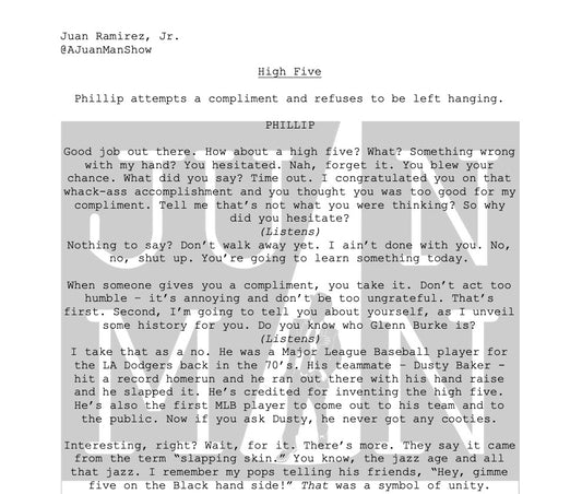 MEN+ (56-64) HIGH FIVE (Black Disapora)