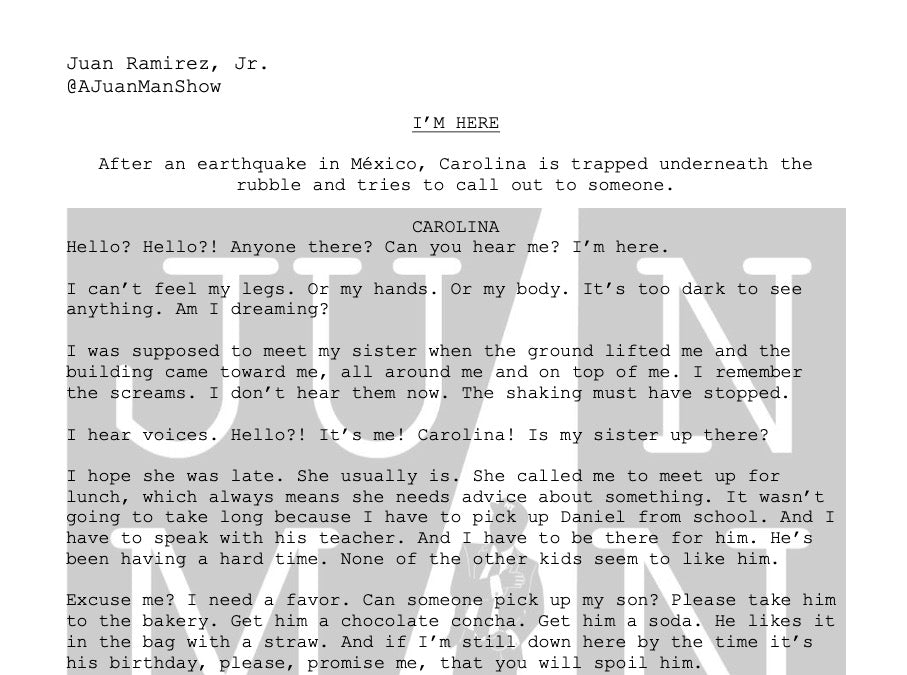 WOMEN+ (36-55) I'M HERE (Latina Disapora)