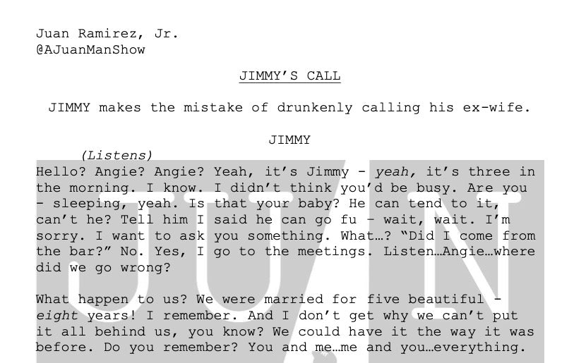 MEN+ (56-64) JIMMY'S CALL