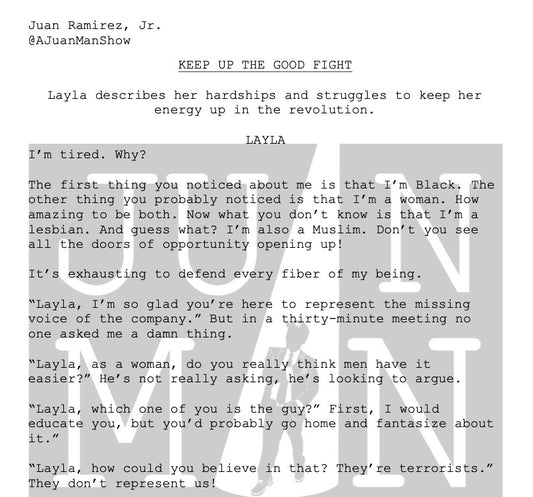 WOMEN+ (18-25) KEEP UP THE GOOD FIGHT (Black Diaspora)