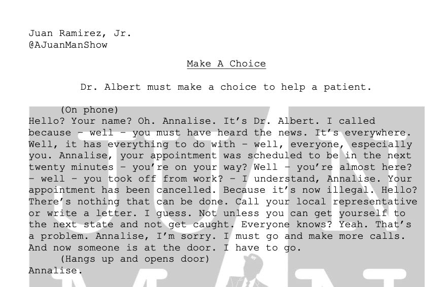 MEN+ (56-64) MAKE A CHOICE