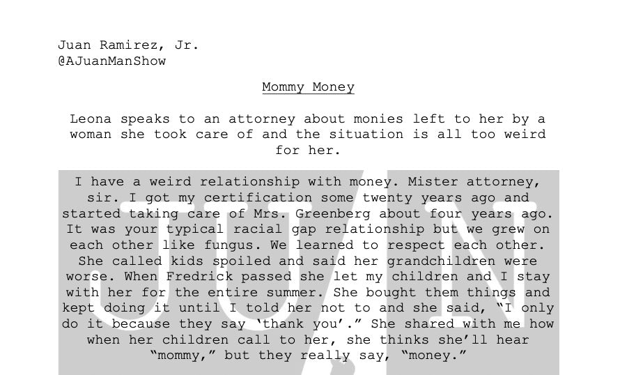 WOMEN+ (56-64) MOMMY MONEY