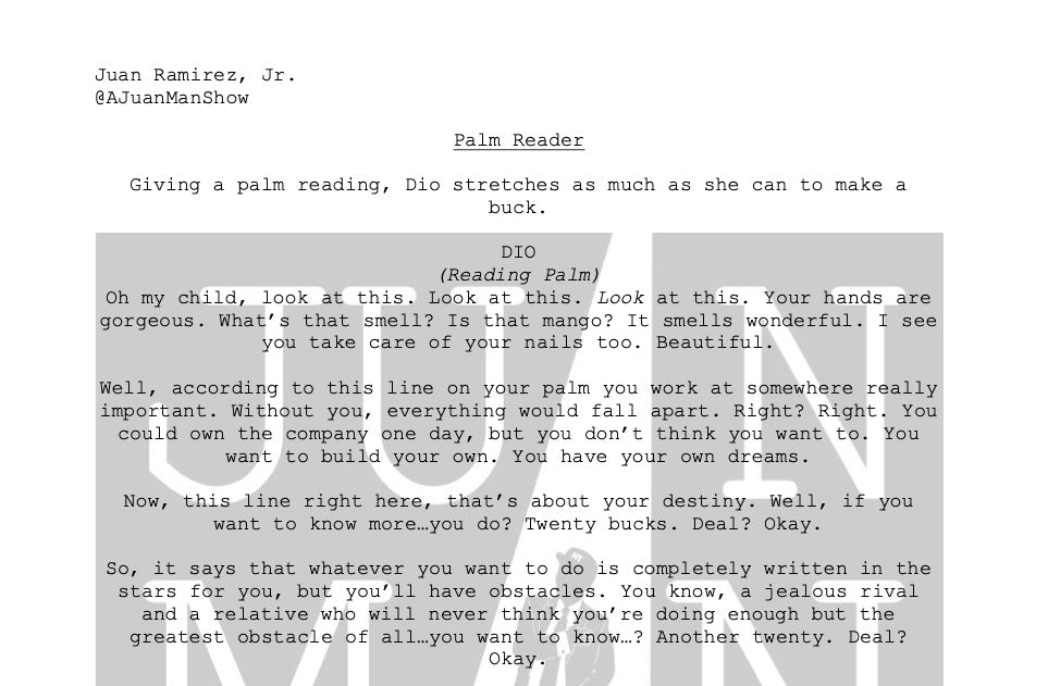 WOMEN+ (56-64) PALM READER