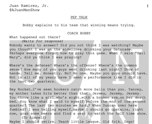 MEN+ (36-55) PEP TALK