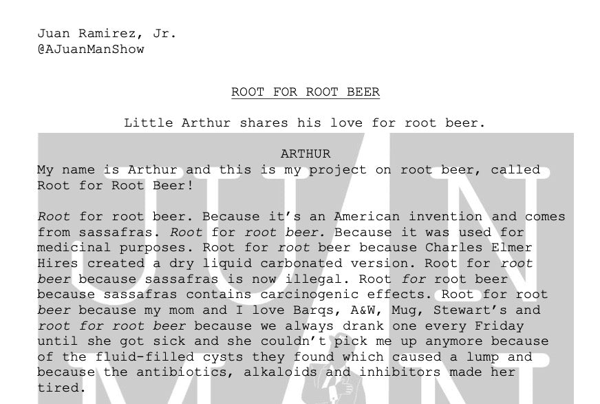 MEN+ (08-12) ROOT FOR ROOT BEER