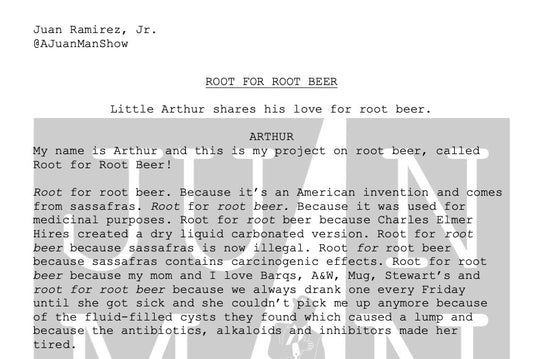 MEN+ (08-12) ROOT FOR ROOT BEER