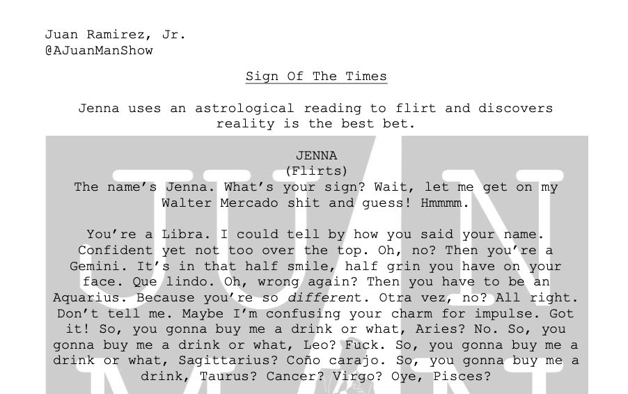 WOMEN+ (18-25) SIGN OF THE TIMES