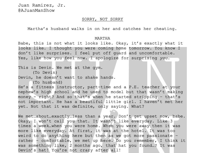 WOMEN+ (36-55) SORRY, NOT SORRY