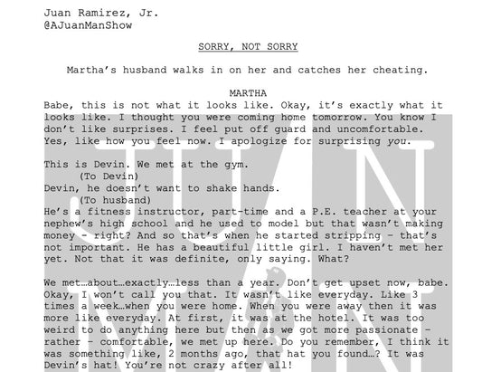 WOMEN+ (36-55) SORRY, NOT SORRY