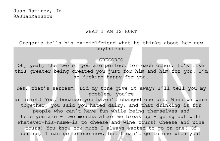 MEN+ (18-25) WHAT I AM IS HURT