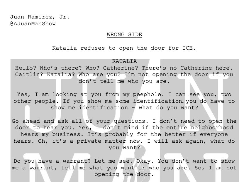 WOMEN+ (26-35) WRONG SIDE (Latina Disapora)