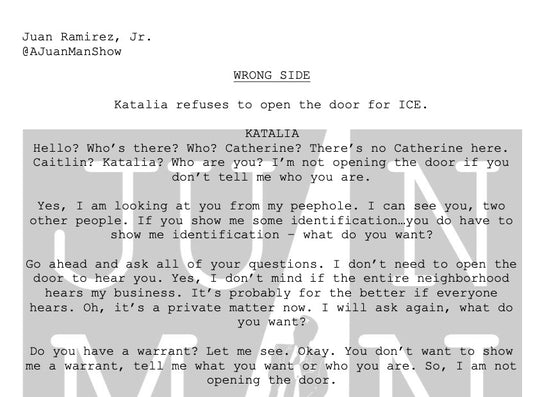 WOMEN+ (26-35) WRONG SIDE (Latina Disapora)