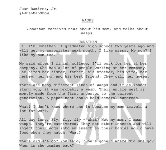 MEN+ (18-25) WASPS (Neurodivergent)