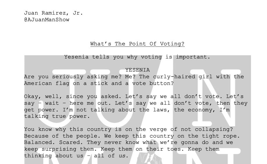 WOMEN+ (26-35) WHAT'S THE POINT OF VOTING?