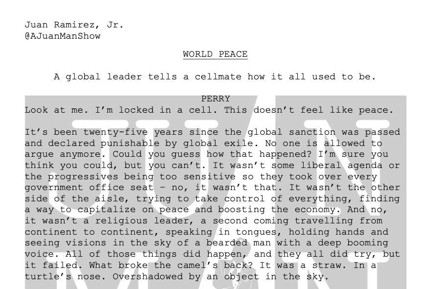 MEN+ (56-64) WORLD PEACE